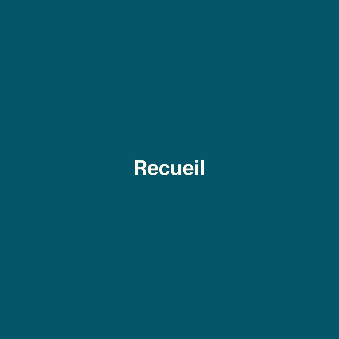 recueil